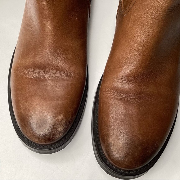 Kalena women’s Italian made leather boots, low heel, zipper, size 39 - Picture 8 of 12